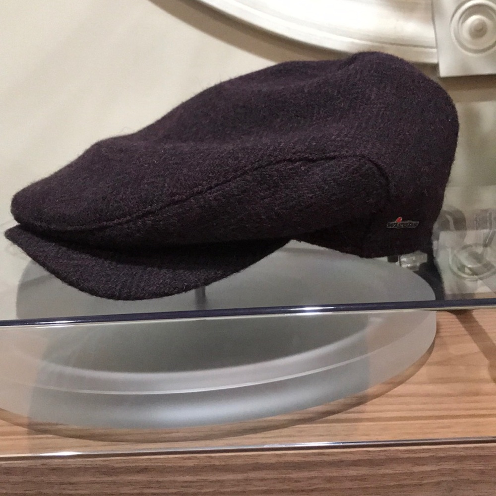 Wigens Harris Tweed Cap with Earlaps